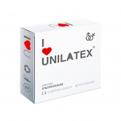 Ультратонкие презервативы Unilatex Ultra Thin - 3 шт. - Unilatex - купить с доставкой в Ессентуках