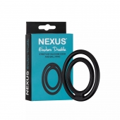 Черное двойное эрекционное кольцо Nexus Enduro Double - Nexus Range - в Ессентуках купить с доставкой