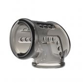 Дымчатая насадка на пенис и мошонку - Baile - в Ессентуках купить с доставкой