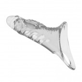 Прозрачная насадка на пенис - 22 см. - Baile - в Ессентуках купить с доставкой