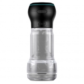 Набор PowerBlow   Feel Pocket Stroker Crystal: мастурбатор и интерактивная насадка - Kiiroo - в Ессентуках купить с доставкой