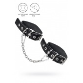 Черные оковы из одного ремешка с люверсами - Pecado - купить с доставкой в Ессентуках