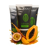 Набор из 3 съедобных лубрикантов JUJU со вкусом тропических фруктов - JuJu - купить с доставкой в Ессентуках