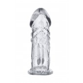Прозрачная насадка на пенис Uco - 13 см. - A-toys - в Ессентуках купить с доставкой