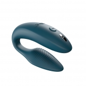 Зеленый вибратор для пар We-Vibe Sync 2 с пультом ДУ - We-vibe купить в Ессентуках с доставкой в Orgasmix.ru Зеленый вибратор для пар We-Vibe Sync 2 с пультом ДУ - We-vibe
