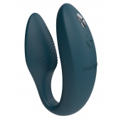Зеленый вибратор для пар We-Vibe Sync 2 с пультом ДУ - We-vibe купить в Ессентуках с доставкой в Orgasmix.ru Зеленый вибратор для пар We-Vibe Sync 2 с пультом ДУ - We-vibe