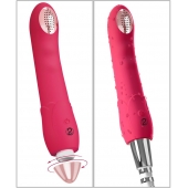 Малиновая насадка на душ с вибрацией Showers to orgasm - 20,1 см. - Orion - купить с доставкой в Ессентуках