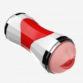 Двусторонний мастурбатор в колбе Power Grip Cup - вагина и ротик - Boys of Toys - в Ессентуках купить с доставкой