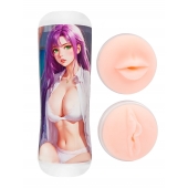 Двусторонний мастурбатор аниме - ротик и вагина - Tokyo Style - в Ессентуках купить с доставкой