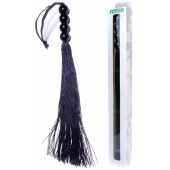 Черная силиконовая плеть - 37 см. - Boys of Toys - купить с доставкой в Ессентуках