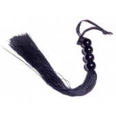 Черная силиконовая плеть - 37 см. - Boys of Toys - купить с доставкой в Ессентуках