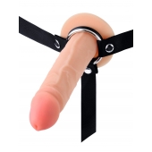 Мужской полый страпон на регулируемых ремнях - 18,5 см. - Sex Expert - купить с доставкой в Ессентуках