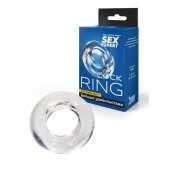 Прозрачное эрекционное кольцо-бублик - Sex Expert - в Ессентуках купить с доставкой