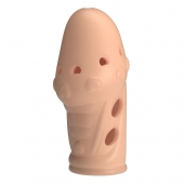 Телесная насадка на пенис Booker - 8 см. - Baile - в Ессентуках купить с доставкой