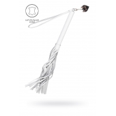 Белая кожаная плеть - 50 см. - Pecado - купить с доставкой в Ессентуках