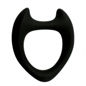 Черное эрекционное кольцо с рожками Wooomy Toro M - Adrien Lastic - в Ессентуках купить с доставкой