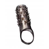 Дымчатая насадка на пенис с выпуклостями - 12 см. - Sex Expert - в Ессентуках купить с доставкой