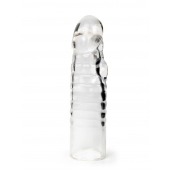Прозрачная закрытая насадка на член - 15 см. - Sex Expert - в Ессентуках купить с доставкой