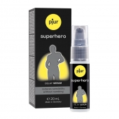 Пролонгатор-сыворотка pjur Superhero Delay Serum - 20 мл. - Pjur - купить с доставкой в Ессентуках