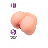 Реалистичный мастурбатор в форме попки с 2 любовными входами - No Name - в Ессентуках купить с доставкой