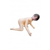 Телесная надувная секс-кукла в позиции догги-стайл - NMC - в Ессентуках купить с доставкой