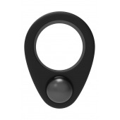 Черное эрекционное кольцо Cockring Single Weight - Dream Toys - в Ессентуках купить с доставкой