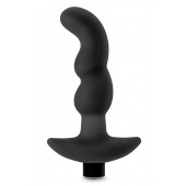 Черный вибромассажер простаты Prostate Massager 03 - 15,2 см. - Blush Novelties - в Ессентуках купить с доставкой