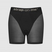 Трусики-шорты для фиксации насадок Strap-on-me Harness Lingerie Halo - size M - Strap-on-me - купить с доставкой в Ессентуках