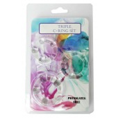 Набор из 3 эрекционных прозрачных колец - Boys of Toys - в Ессентуках купить с доставкой