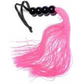 Розовая силиконовая плеть - 35,5 см. - Boys of Toys - купить с доставкой в Ессентуках