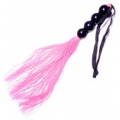 Розовая силиконовая плеть - 35,5 см. - Boys of Toys - купить с доставкой в Ессентуках