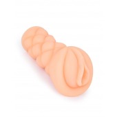 Телесный мастурбатор-вагина с вибропулей и эрекционными кольцами в комплекте - Sexy Girl - в Ессентуках купить с доставкой