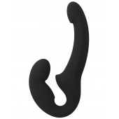 Черный безремневой страпон Share Lite - Fun Factory - купить с доставкой в Ессентуках