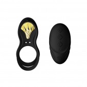 Черное эрекционное виброкольцо Bayek с пультом ДУ - Zalo - в Ессентуках купить с доставкой