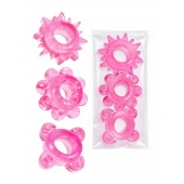 Комплект из 3 розовых эрекционных колец - Erowoman-Eroman - в Ессентуках купить с доставкой