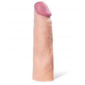 Реалистичная насадка с ярко выраженной головкой - 16,5 см. - A-toys - в Ессентуках купить с доставкой