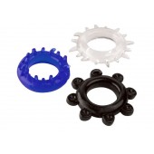 Набор из 3 разноцветных эрекционных колец - A-toys - в Ессентуках купить с доставкой