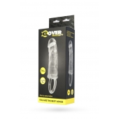 Прозрачная насадка с петлёй для фиксации - 14 см. - ToyFa - в Ессентуках купить с доставкой