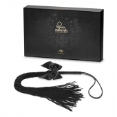 Чёрная плётка Lilly Whip Bijoux - Bijoux Indiscrets - купить с доставкой в Ессентуках