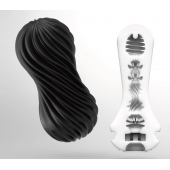 Мастурбатор FLEX Rocky Black с плотным рельефом - Tenga - в Ессентуках купить с доставкой