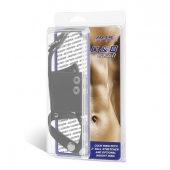 Кольцо на член и мошонку Cock Ring With 2  Ball Stretcher And Optional Weight Ring - BlueLine - в Ессентуках купить с доставкой