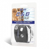Утяжка для мошонки и пениса Cock Ring With 1  Ball Stretcher And Optional Weight Ring - BlueLine - купить с доставкой в Ессентуках