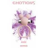 Розовое эрекционное виброколечко Emotions Minnie Light pink - Lola Games - в Ессентуках купить с доставкой