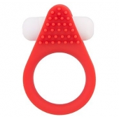 Красное эрекционное кольцо LIT-UP SILICONE STIMU RING 1 RED - Dream Toys - в Ессентуках купить с доставкой