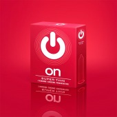 Супертонкие презервативы ON) Super Thin - 3 шт. - ON) - купить с доставкой в Ессентуках