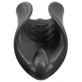 Чёрный мастурбатор Vibrating Silicone Stimulator с вибрацией - Pipedream - в Ессентуках купить с доставкой