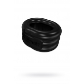 Чёрное эрекционное виброкольцо Stretch - Bathmate - в Ессентуках купить с доставкой