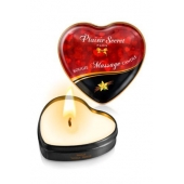 Массажная свеча с ароматом ванили Bougie Massage Candle - 35 мл. - Plaisir Secret - купить с доставкой в Ессентуках