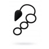 Тройное эрекционное кольцо с анальным хвостом Drop M-size - Erotist Adult Toys - в Ессентуках купить с доставкой