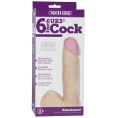 Ультра реалистичная насадка Vac-U-Lock  6  ULTRASKYN Cock - 17,3 см. - Doc Johnson - купить с доставкой в Ессентуках